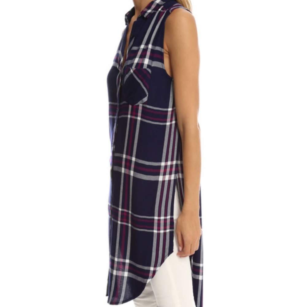 Rails Jordyn Sleeveless Long Top/Tunic - image 2